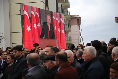 Kura ve Anahtar Teslim Töreni'ne canlı bağlantıyla katılan Cumhurbaşkanı Erdoğan, 