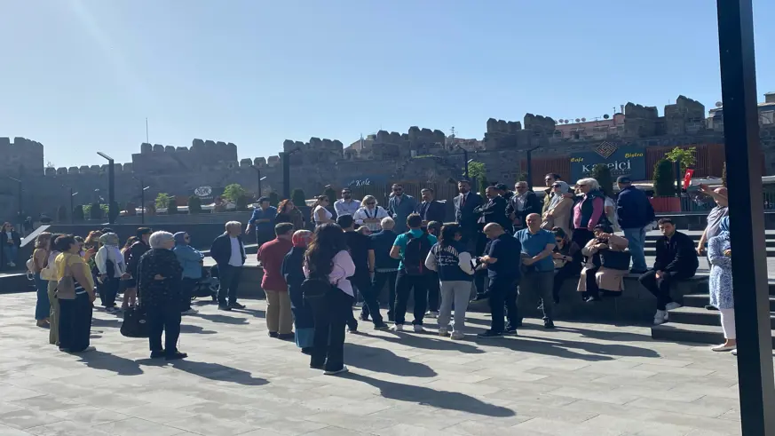 Turistik Diyarbakır Ekspresi'nden Kayseri'de 