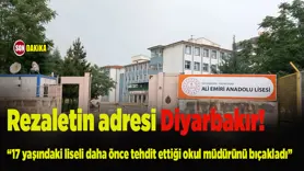 SON DAKİKA Diyarbakır’da flaş olay! 17 yaşındaki liseli daha önce tehdit ettiği okul müdürünü bıçakladı