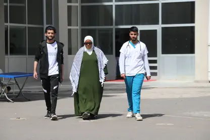 Diyarbakır'da bulunan Filistinli öğrenciler bayrama buruk giriyor