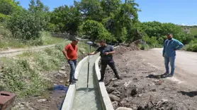 Çiftçiye sulama kanalı desteği