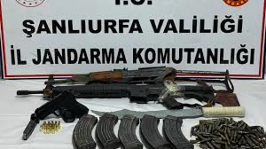 Silah kaçakçılarına Şanlıurfa'da operasyon
