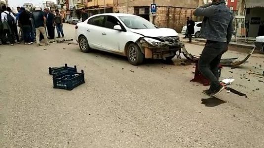 Şanlıurfa'da otomobil sepetli motosiklete çarptı: 2 yaralı