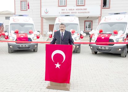 Sağlık Bakanlığı'ndan Van'a 7 ambulans