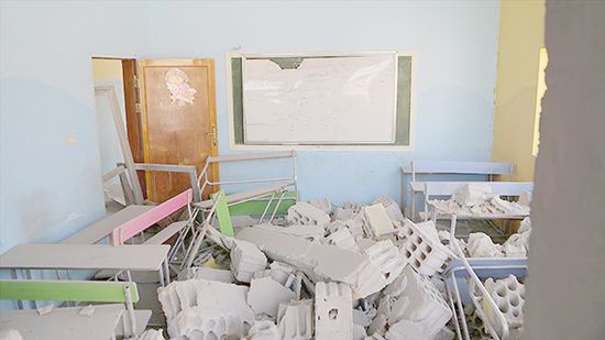 Esed rejimi İdlib'de okulu vurdu