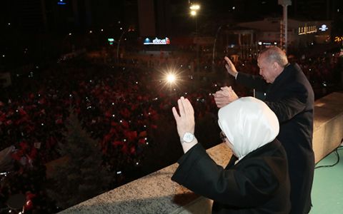Cumhurbaşkanı Erdoğan: Seçimlerden yine açık ara önde çıktık 