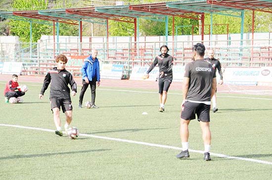 Cizrespor’da Anagold 24 Erzincanspor maçı hazırlıkları sürüyor 