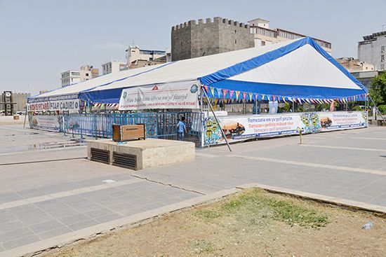 DBB iftar çadırları kuruyor