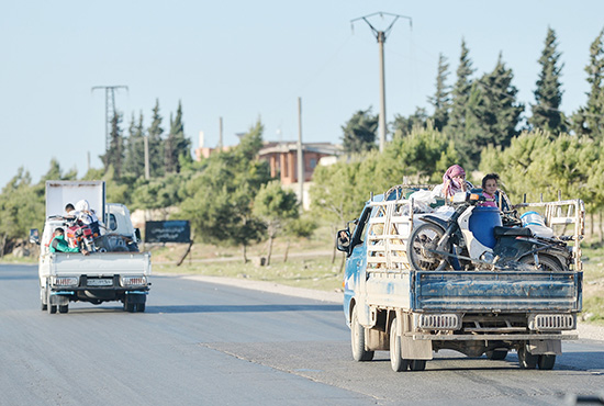 İdlib halkı göçe başladı