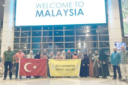 Dicle Üniversitesi öğrencileri Malezya’da