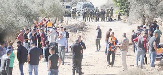 İsrail güçlerinden Batı Şeria'daki gösteriye müdahale