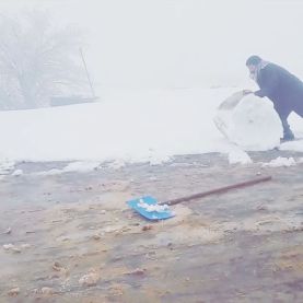 Siverek usulü kar temizleme