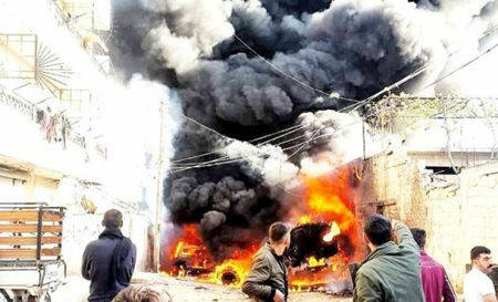 Afrin'de patlama: 1 yaralı