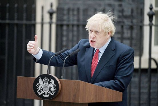 İngiltere Başbakanı Johnson'dan 22 gün sonra sonra ilk açıklama