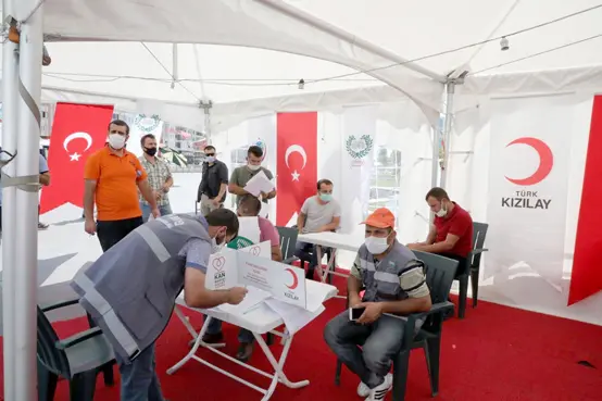 Yenişehir Belediyesinden kan bağış kampanyasına destek