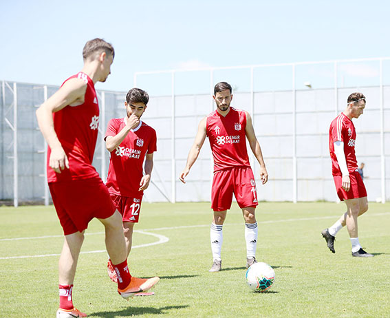 Sivasspor, Kasımpaşa maçının hazırlıklarını sürdürdü