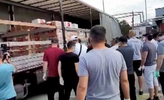 Türkiye'nin gönderdiği sağlık malzemeleri Novi Pazar'a ulaştı