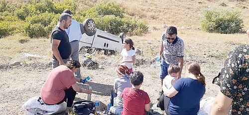 Tunceli'de trafik kazası: 9 yaralı