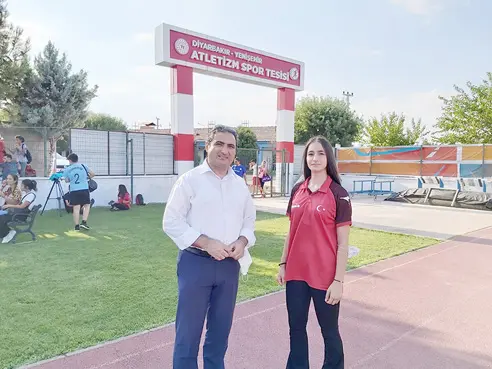 Bağlar Belediyespor'un milli sporcusu bağımlılığa dikkat çeken kamu spotunda yer aldı