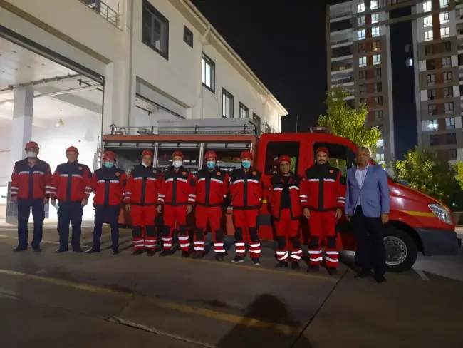 Diyarbakır'dan İzmir’e ekipman