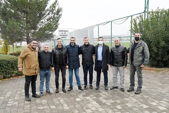 Spor basınından Diyarbekirspor’a destek ziyareti