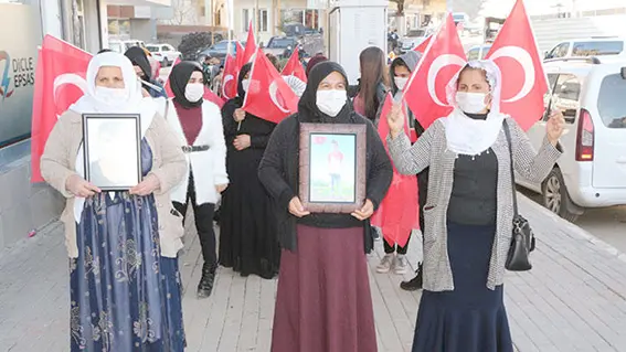 Şırnaklı kadınların HDP önündeki eyleminde 18'inci hafta