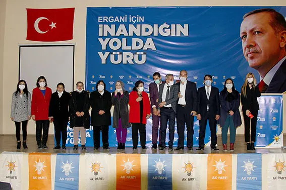 AK Parti Ergani 7. Olağan Kongresi yapıldı