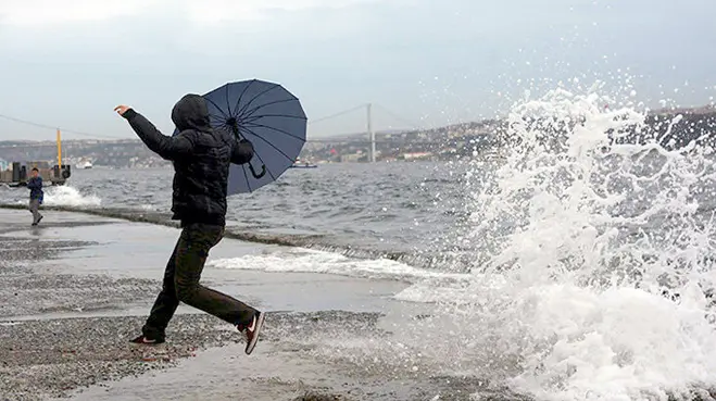 Doğu Anadolu için kuvvetli fırtına uyarısı