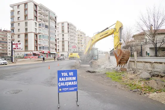 Diyarbakır’da caddeler yenileniyor 