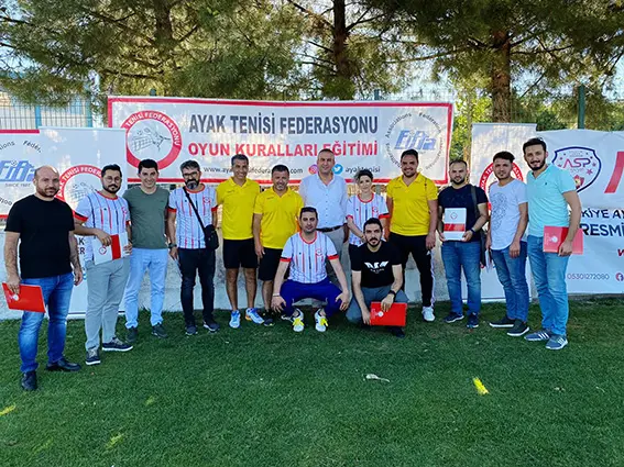 Türkiye Ayak Tenisi Federasyonu Diyarbakır’da eğitim semineri düzenledi