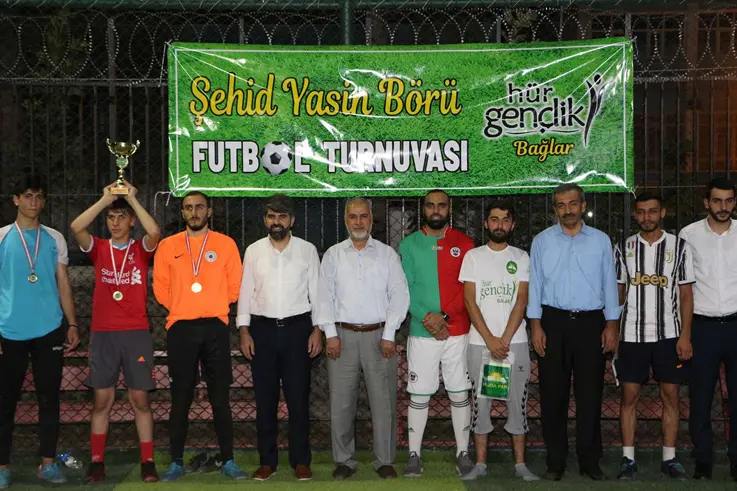 Yasin Börü Futbol Turnuvasında final maçı oynandı