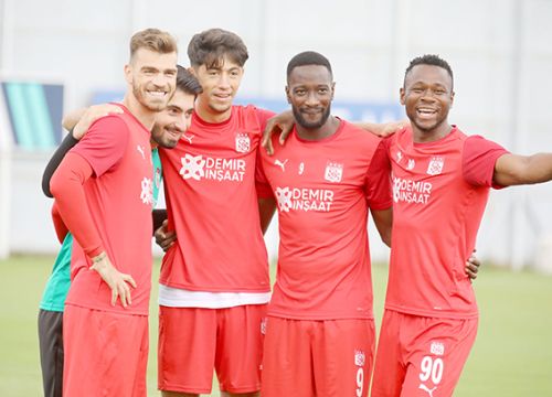 Sivasspor'da Dinamo Batumi hazırlıkları sürüyor