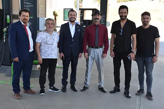 Artık film seti oldu!