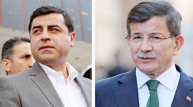 Demirtaş'a Davutoğlu'na 'hakaret ettiği' iddiasıyla açılan dava ertelendi
