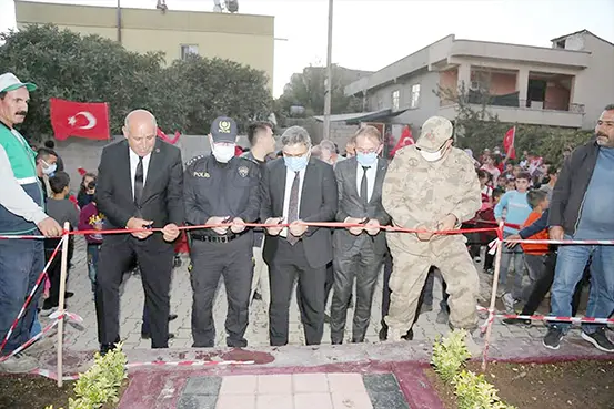 Ergani Belediyesinin ilçeye kazandırdığı park ve çocuk oyun alanının açılışı yapıldı