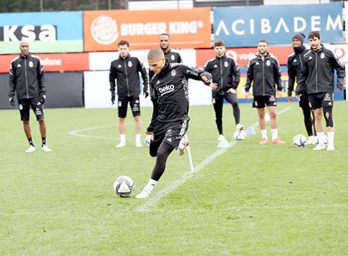 Beşiktaş Kasımpaşa maçı hazırlıklarını sürdürdü