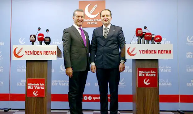 Mustafa Sarıgül, Fatih Erbakan'ı ziyaret etti