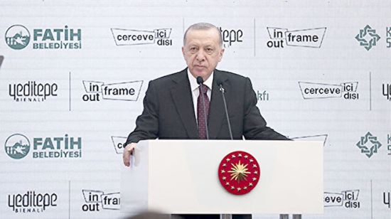 Cumhurbaşkanı Erdoğan 2. Yeditepe Bienali'nde konuştu