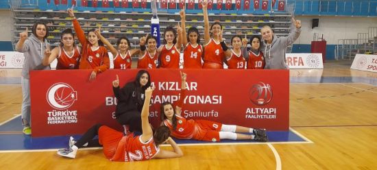 Bağlar Belediyespor Genç Kadın Basketbol takımı bölge şampiyonu oldu 