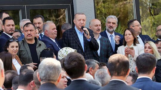 Cumhurbaşkanı Erdoğan Çatalca'da