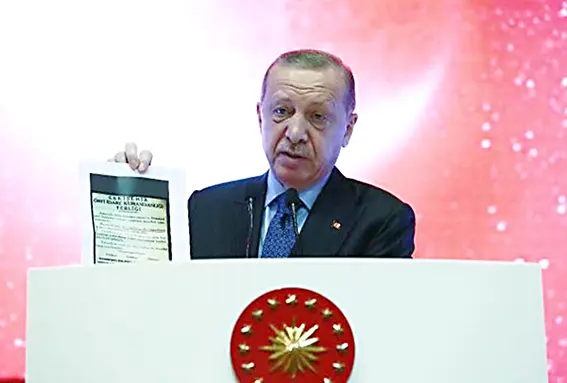 Cumhurbaşkanı Erdoğan Demokrasi ve Özgürlükler Adası'nda konuştu