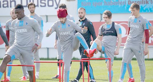 Trabzonspor, Gaziantep FK maçı hazırlıklarını sürdürdü