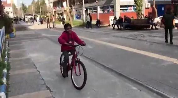 Sürpriz bisiklet