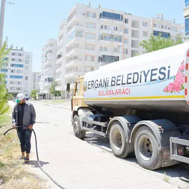 Ergani Belediyesi 3 su tankeri kiraladı