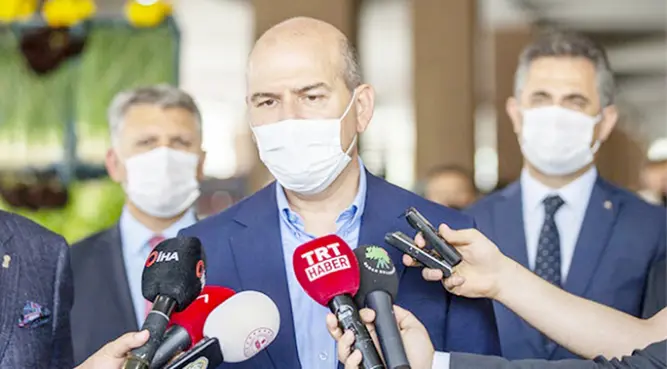 İçişleri Bakanı Soylu'dan koronavirüs denetimleri açıklaması