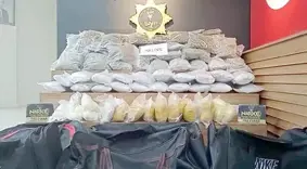 Üniversiteye ait araçtan 74 kilo uyuşturucu çıktı