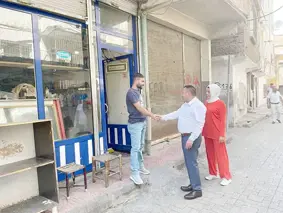 Başkan Beyoğlu’ndan 45 derecede mahalle ve ev ziyaretleri