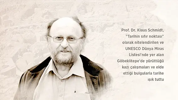Göbeklitepe'yi dünyaya tanıtan Prof. Dr. Klaus Schmidt, vefatının 8. yılında anılacak