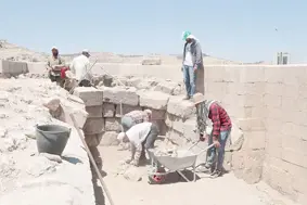 Tarihi Urfa Kalesinde kazı çalışmaları devam ediyor
