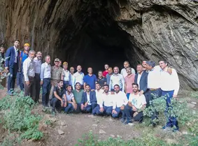 Bakan Soylu Bırkleyn Mağaraları'nı gezdi